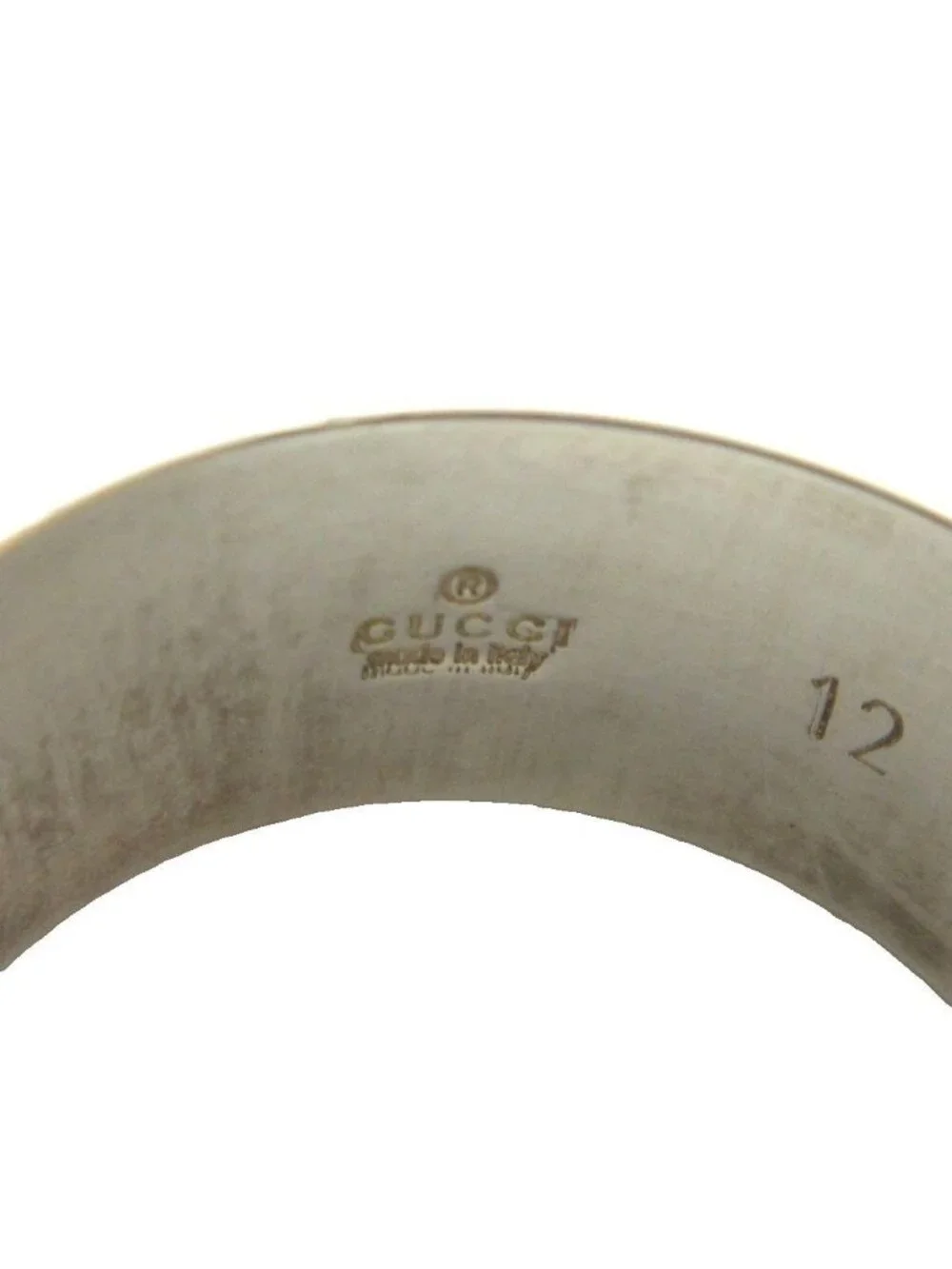 Gucci Ring Logo Silver